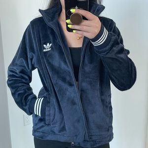 Adidas originals essential track jacket navy